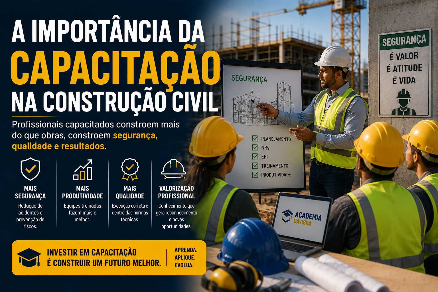A Importância da Capacitação na Construção Civil