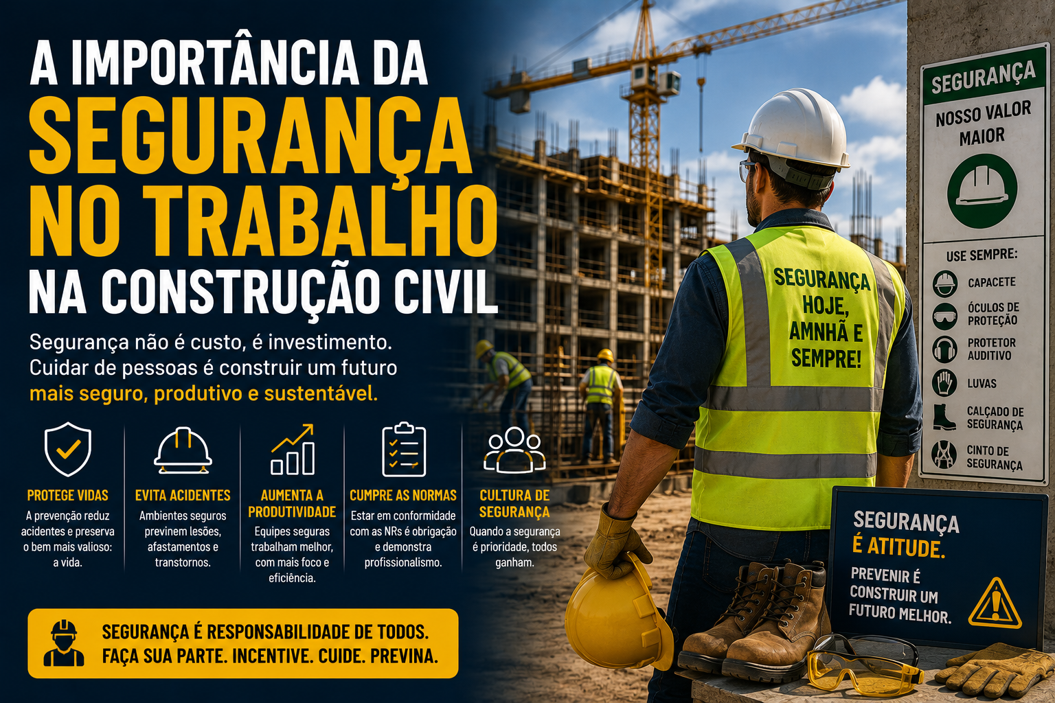 A Importância da Segurança no Trabalho na Construção Civil