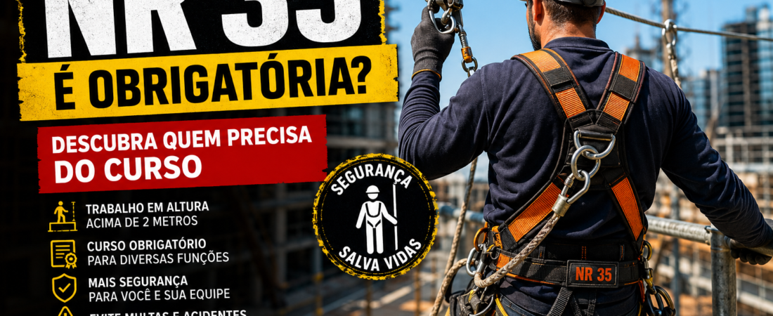 NR 35: quem precisa fazer o curso e quando ele é obrigatório?