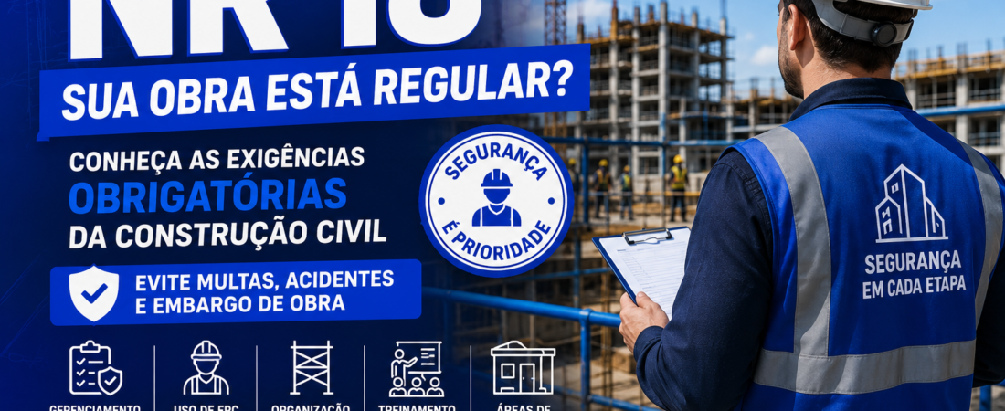 NR 18: o que é e quais são as exigências obrigatórias na construção civil?
