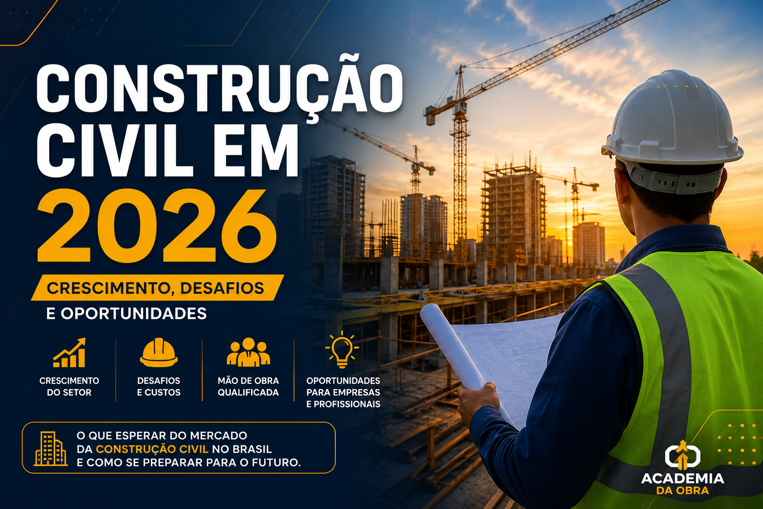Construção Civil em 2026: Crescimento do Setor, Desafios e Oportunidades no Brasil